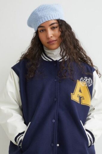 H&M H&m+ baseball jacket offer