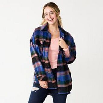 Kohl's Juniors' so® oversized shacket offer