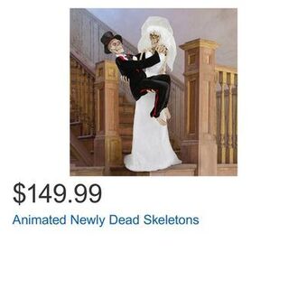 Costco Animated newly dead skeletons offer
