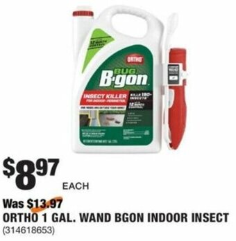 The Home Depot Ortho 1 Gal. Wand BGON Indoor Insect offer