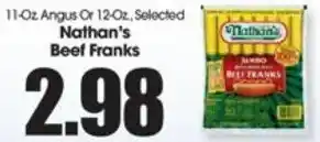 Food King Nathan's Beef Franks offer