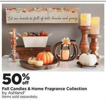 Michaels Fall candles & home fragrance collection offer