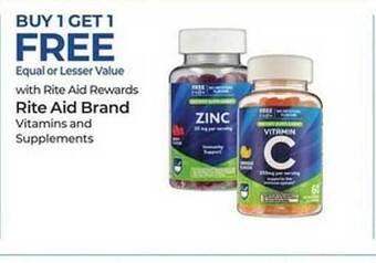 Rite Aid Rite aid brand offer