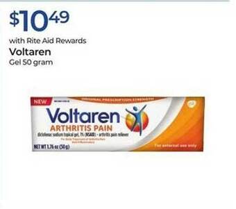 Rite Aid Voltaren offer