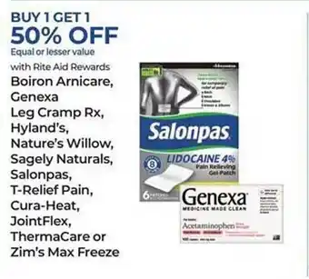 Boiron arnicare, genexa leg cramp rx, hyland's, nature's willow, sagely naturals, salonpas, t-relief pain, cura-heat, jointfl