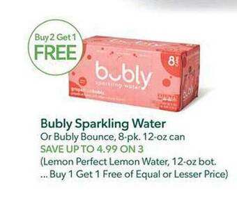 Publix Bubly sparkling water offer