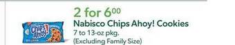 Publix Nabisco chips ahoy! cookies offer