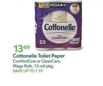Publix Cottonelle toilet paper offer