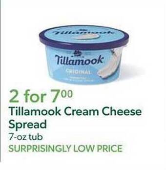 Publix Tillamook cream cheese spread offer