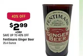Grocery Outlet Fentimans ginger beer offer
