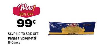 Grocery Outlet Pagasa spaghetti offer