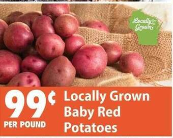 Festival Foods Locally grown baby red potatoes offer
