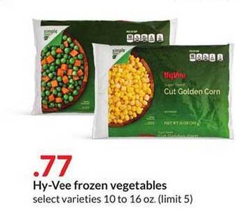 Hy-Vee Hy-vee frozen vegetables offer