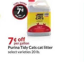 Hy-Vee Purina tidy cats cat litter offer