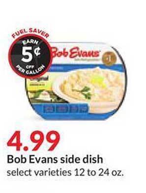 Hy-Vee Bob evans side dish offer