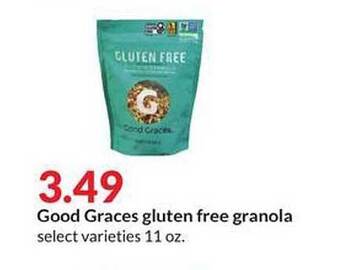 Hy-Vee Good graces gluten free granola offer