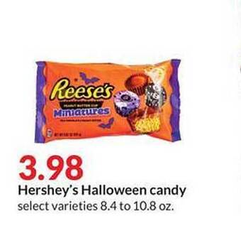 Hy-Vee Hershey's halloween candy offer