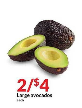 Hy-Vee Large avocados offer
