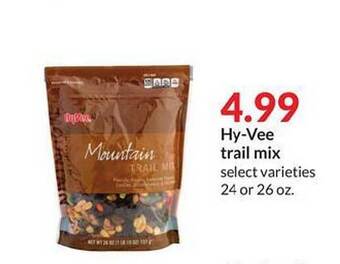 Hy-Vee Hy-vee trail mix offer