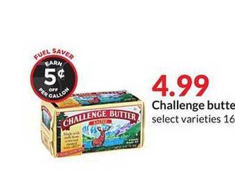 Hy-Vee Challenge butter offer