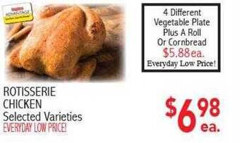 Ingles Markets Rotisserie chicken offer
