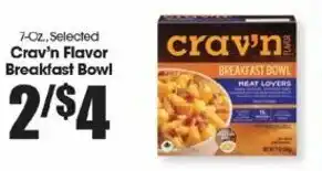Crav'n Flavor Breakfast Bowl 7 oz