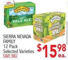 Ingles Markets Sierra nevada family offer