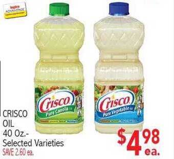 Ingles Markets Crisco oil offer