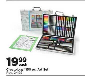 Michaels Creatology 150 pc. art set offer