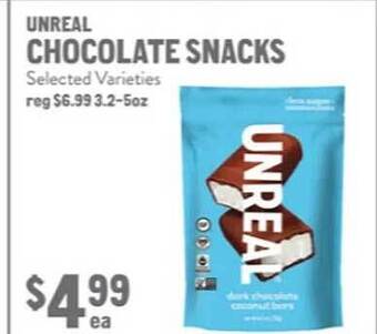 New Seasons Market Unreal chocolate snacks offer