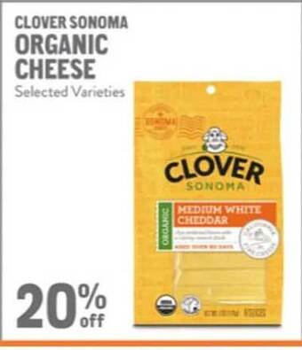 New Seasons Market Clover sonoma organic cheese offer