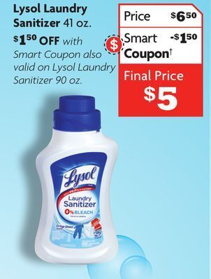 Family Dollar Lysol laundry sanitizer offer