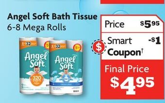 Family Dollar Angel soft bath tissue offer