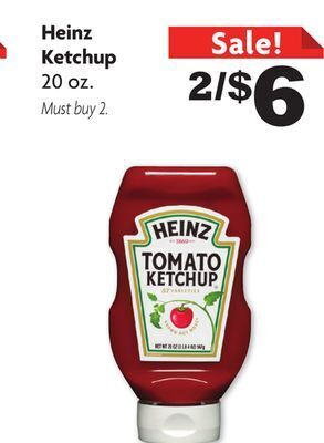 Family Dollar Heinz ketchup offer