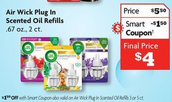 Family Dollar Air wick plug in scented oil refills offer
