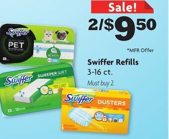 Family Dollar Swiffer refills offer