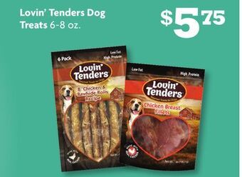 Family Dollar Lovin' tenders dog treats offer