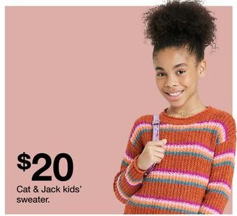 Target Cat & jack kids' sweater offer