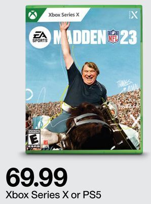 Target Xbox series x madden 23 offer