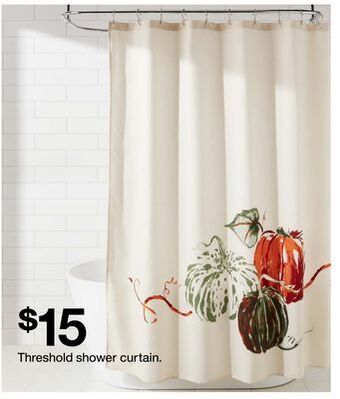 Target Threshold shower curtain offer