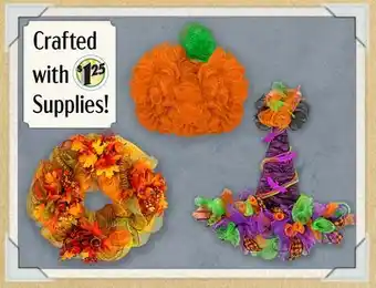 Dollar Tree Crafted with supplies! offer