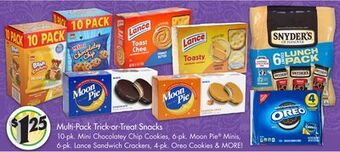 Dollar Tree Multi-pack trick-or-treat snacks offer