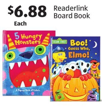 Aldi Readerlink board book offer