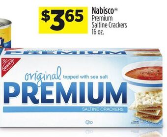 Dollar General Nabisco® premium saltine crackers offer