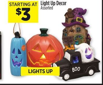Dollar General Light up decor offer