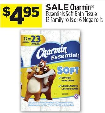 Dollar General Charmin® essentials soft bath tissue offer