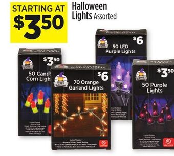 Dollar General Halloween lights offer