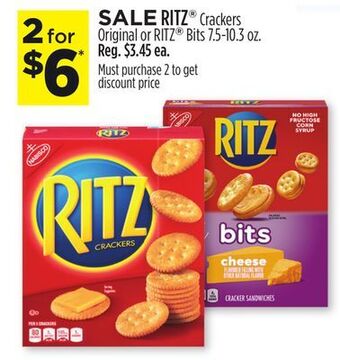 Dollar General Nabisco® ritz® crackers original or ritz® bits offer