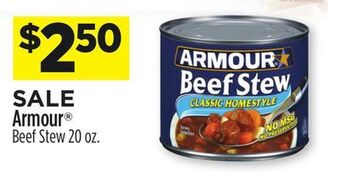 Dollar General Armour® beef stew offer