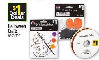 Dollar General Halloween crafts offer